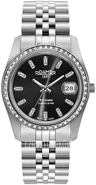 Roamer Monza Positano Czarny/Stal Ø34 mm 853858-41-59-20