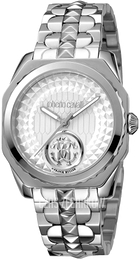 Roberto Cavalli by Franck Muller Dress Srebrny/Stal Ø34 mm RV1L073M0061