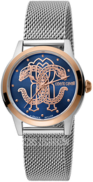 Roberto Cavalli by Franck Muller Franck Muller Niebieski/Stal Ø32 mm RV1L117M0121