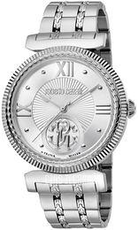 Roberto Cavalli by Franck Muller Franck Muller Srebrny/Stal Ø38 mm RV1L128M0051
