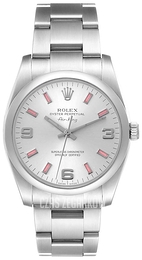 Rolex Perpetual 34 Srebrny/Stal Ø34 mm 114200/24