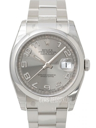 Rolex Datejust Steel Srebrny/Stal Ø36 mm 116200/32