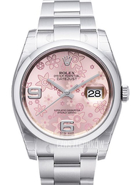 Rolex Datejust Steel Różowy/Stal Ø36 mm 116200-0072