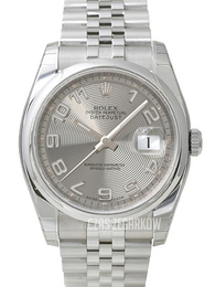 Rolex Datejust Steel Srebrny/Stal Ø36 mm 116200/42