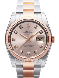 Rolex Datejust 36 Różowy/Stal Ø36 mm 116231-0073
