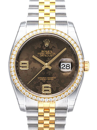 Rolex Datejust 36 Brązowy/Stal Ø36 mm 116243-0010