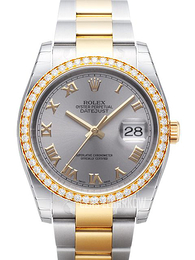 Rolex Datejust 36 Srebrny/Stal Ø36 mm 116243-0058