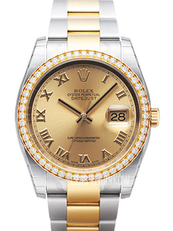 Rolex Datejust 36 Szampański/Stal Ø36 mm 116243-0028