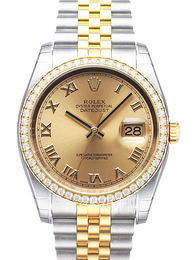 Rolex Datejust 36 Szampański/Stal Ø36 mm 116243-0019