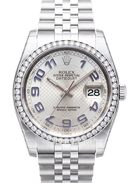 Rolex Datejust 36 Srebrny/Stal Ø36 mm 116244-0077