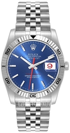 Rolex Datejust Turn-O-Graph Thunderbird Niebieski/Stal Ø36 mm 116264/2