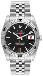 Rolex Datejust Turn-O-Graph Thunderbird Czarny/Stal Ø36 mm 116264/3