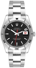 Rolex Datejust Turn-O-Graph Thunderbird Czarny/Stal Ø36 mm 116264/5