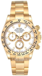 Rolex Cosmograph Daytona Biały/18 karatowe żółte złoto Ø40 mm 116508-0001