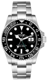 Rolex GMT-Master II Czarny/Stal Ø40 mm 116710LN-0001