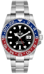 Rolex GMT-Master II Pepsi Czarny/18 karatowe białe złoto Ø40 mm 116719BLRO-0001