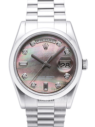 Rolex Day-Date 36 Czarny/Platyna Ø36 mm 118206-0043