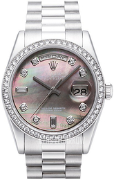 Rolex Day-Date 36 Czarny/Platyna Ø36 mm 118346-0026