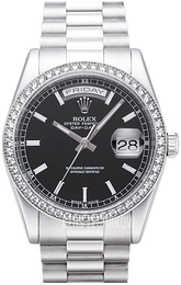 Rolex Day-Date 36 Czarny/Platyna Ø36 mm 118346-7