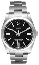 Rolex Oyster Perpetual 41 Czarny/Stal Ø41 mm 124300-0002