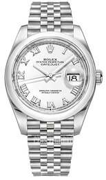 Rolex Datejust 36 Biały/Stal Ø36 mm 126200-0007