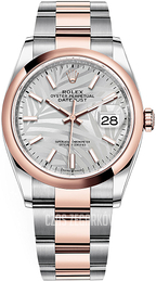 Rolex Datejust 36 Srebrny/18 karatowe różowe złoto Ø36 mm 126201-0032