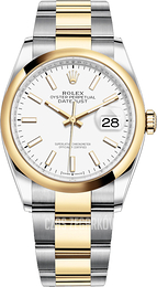 Rolex Datejust 36 Biały/Stal Ø36 mm 126203-0020