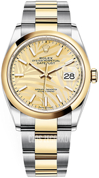 Rolex Datejust 36 Żółte złoto/18 karatowe żółte złoto Ø36 mm 126203-0038