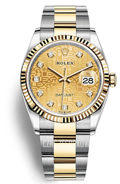 Rolex Datejust 36 Szampański/Stal Ø36 mm 126233-0034