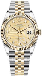 Rolex Datejust 36 Żółte złoto/18 karatowe żółte złoto Ø36 mm 126233-0043