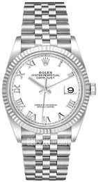 Rolex Datejust 36 Biały/Stal Ø36 mm 126234-0025