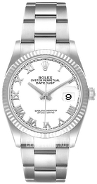 Rolex Datejust 36 Biały/Stal Ø36 mm 126234-0026
