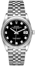 Rolex Datejust 36 Czarny/Stal Ø36 mm 126234-0027