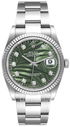 Rolex Datejust 36 Zielony/Stal Ø36 mm 126234-0056