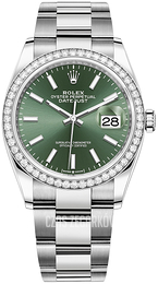 Rolex Datejust 36 Zielony/Stal Ø36 mm 126284RBR-0044