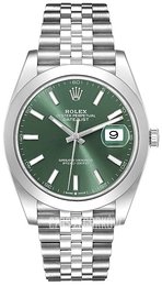 Rolex Datejust 41 Zielony/Stal Ø41 mm 126300-0020