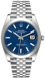 Rolex Datejust 41 Niebieski/Stal Ø41 mm 126300-0024