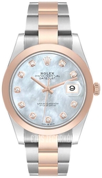 Rolex Datejust 41 Biały/18 karatowe różowe złoto Ø41 mm 126301-0013