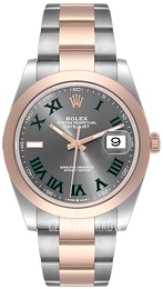 Rolex Datejust 41 Szary/18 karatowe różowe złoto Ø41 mm 126301-0015