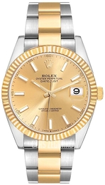Rolex Datejust41 Żółte złoto/18 karatowe żółte złoto Ø41 mm 126333-0009