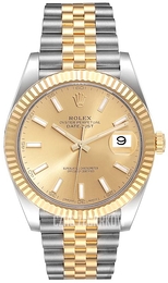 Rolex Datejust41 Żółte złoto/18 karatowe żółte złoto Ø41 mm 126333-0010