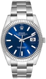 Rolex Datejust 41 Niebieski/Stal Ø41 mm 126334-0001