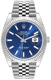 Rolex Datejust 41 Niebieski/Stal Ø41 mm 126334-0002