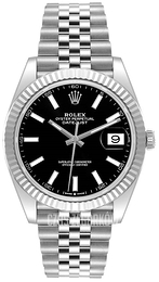 Rolex Datejust 41 Czarny/Stal Ø41 mm 126334-0018