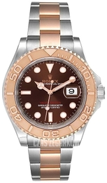 Rolex Yacht-Master 40 Brązowy/18 karatowe różowe złoto Ø40 mm 126621-0001
