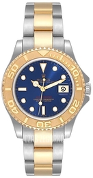 Rolex Yacht-Master Niebieski/18 karatowe żółte złoto Ø35 mm 168623/5