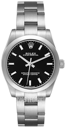 Rolex Oyster Perpetual 31 Czarny/Stal Ø31 mm 177200-0019