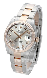 Rolex Datejust 31 Srebrny/Stal Ø31 mm 178271-0046