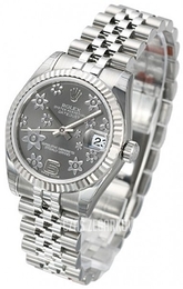 Rolex Datejust Midsize Szary/Stal Ø31 mm 178274-0092