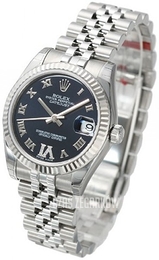 Rolex Datejust Midsize Purpurowy/Stal Ø31 mm 178274-0088
